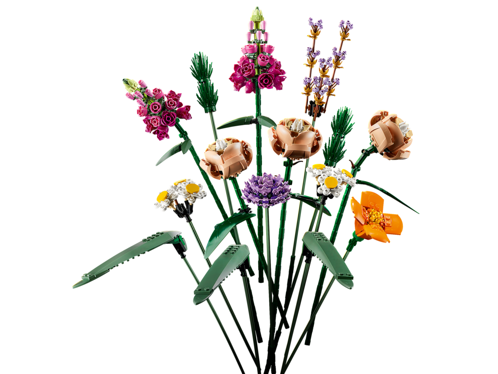 Lego flower bouquet
